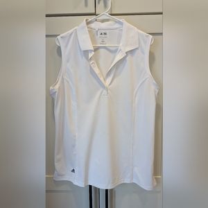 Adidas PureMotion Women's XL White Golf Tank Top
